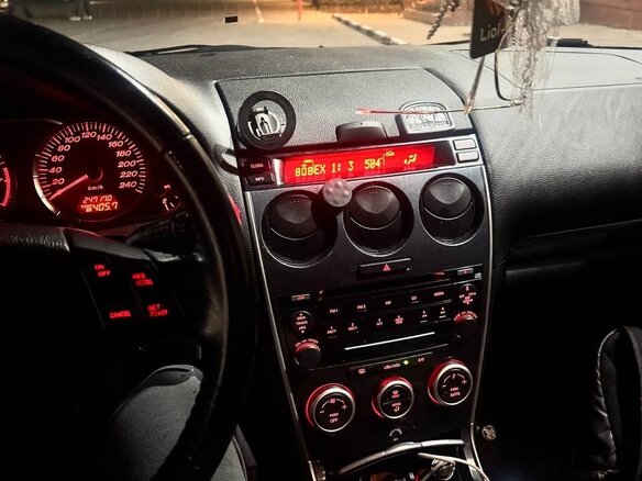 2006 Mazda 6 I (GG) Рестайлинг, синий, 450000 рублей - вид 15