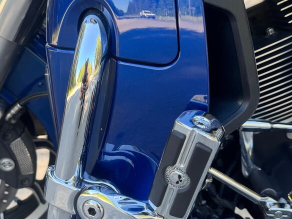 2016 Harley-Davidson Road Glide Limited, синий, 1600000 рублей - вид 5