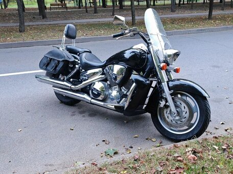 2006 Honda VTX 1300, чёрный, 492448 рублей, вид 2