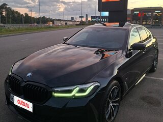 2022 BMW 5 серии 523d VII (G30/G31/G38) Рестайлинг, синий, 5900000 рублей, вид 3