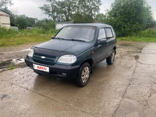 2003 Chevrolet Niva I, зелёный, 160000 рублей, вид 1