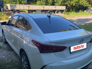 2020 Hyundai Solaris II Рестайлинг, белый, 1600000 рублей, вид 4