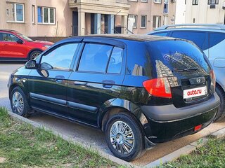 2008 Hyundai Getz I Рестайлинг, чёрный, 420000 рублей, вид 4