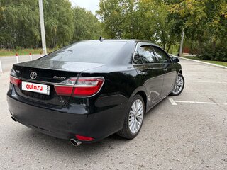 2016 Toyota Camry VII (XV50) Рестайлинг, чёрный, 2100000 рублей, вид 4