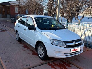 2014 Lada (ВАЗ) Granta I, белый, 350000 рублей, вид 3