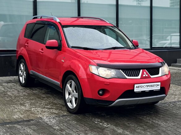 2007 Mitsubishi Outlander II, красный - вид 6