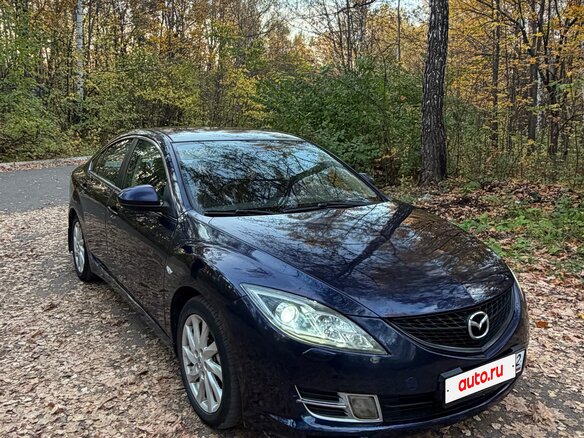 2008 Mazda 6 II (GH), синий, 640000 рублей - вид 2
