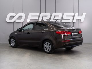 2015 Kia Rio III Рестайлинг, коричневый, 1099000 рублей, вид 2
