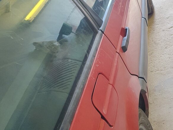 1991 Volkswagen Passat B3, красный, 200000 рублей - вид 7