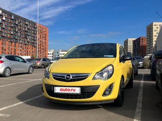 2013 Opel Corsa D Рестайлинг II, жёлтый, 620000 рублей, вид 1