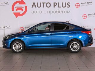 2021 Hyundai Solaris II Рестайлинг, синий, 1599000 рублей, вид 5