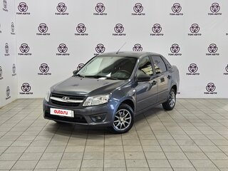 2018 Lada (ВАЗ) Granta I Рестайлинг, серый, 574000 рублей, вид 1