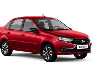 2026 Lada (ВАЗ) Granta I Рестайлинг, красный, 1310000 рублей, вид 1