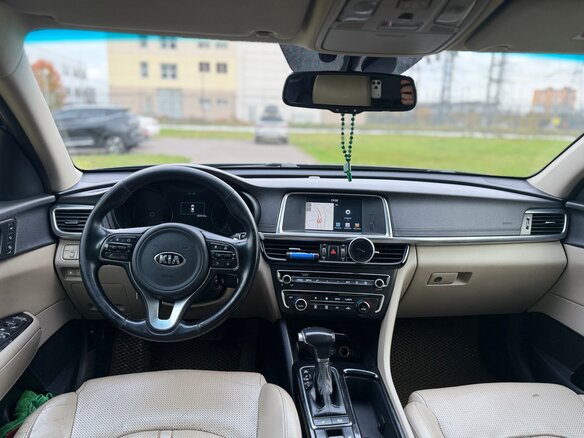 2017 Kia Optima IV, чёрный, 1250000 рублей - вид 8