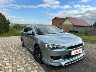 2007 Mitsubishi Lancer X, голубой, 560000 рублей, вид 1