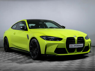 2021 BMW M4 Competition Package G82/G83, жёлтый, 8766075 рублей, вид 3