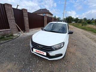 2019 Lada (ВАЗ) Granta I Рестайлинг, белый, 450000 рублей, вид 4