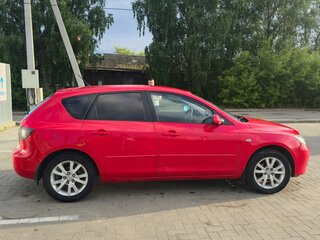2007 Mazda 3 I (BK) Рестайлинг, красный, 750000 рублей, вид 4