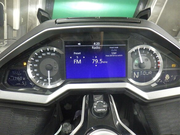 2018 Honda GL 1800 Gold Wing, синий - вид 8