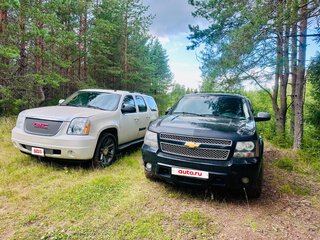 2006 Chevrolet Tahoe 4-speed III, белый, 1050000 рублей, вид 3