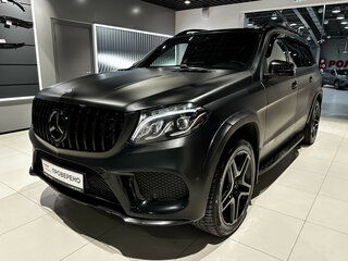 2016 Mercedes-Benz GLS 400 I (X166), чёрный, 4148000 рублей, вид 1