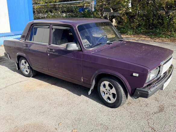 2004 Lada (ВАЗ) 2107, фиолетовый, 150000 рублей - вид 5