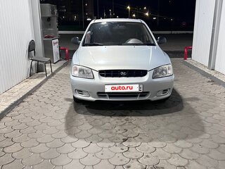 2011 Hyundai Accent ТагАЗ II, серебристый, 480000 рублей, вид 1