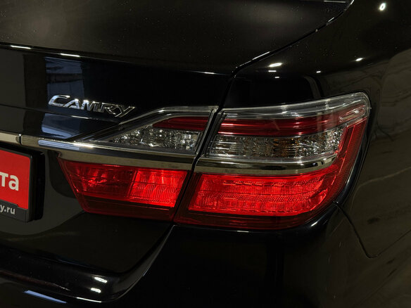 2016 Toyota Camry VII (XV50) Рестайлинг, чёрный - вид 7