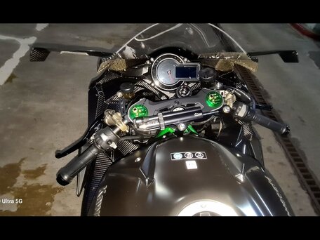 2021 Kawasaki Ninja H2R, серый, 6900000 рублей, вид 3