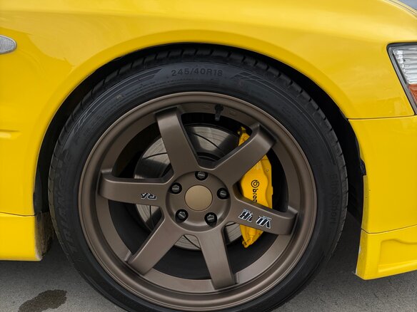2006 Mitsubishi Lancer Evolution IX, жёлтый - вид 14
