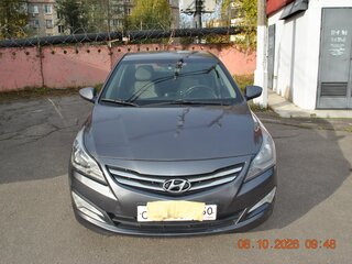 2016 Hyundai Solaris I Рестайлинг, серый, 1000000 рублей, вид 2