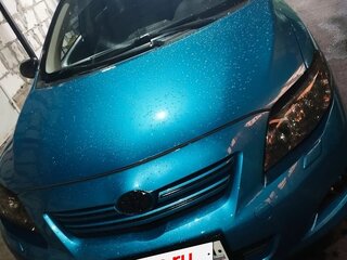 2008 Toyota Corolla AMT X (E140, E150), голубой, 875000 рублей, вид 3