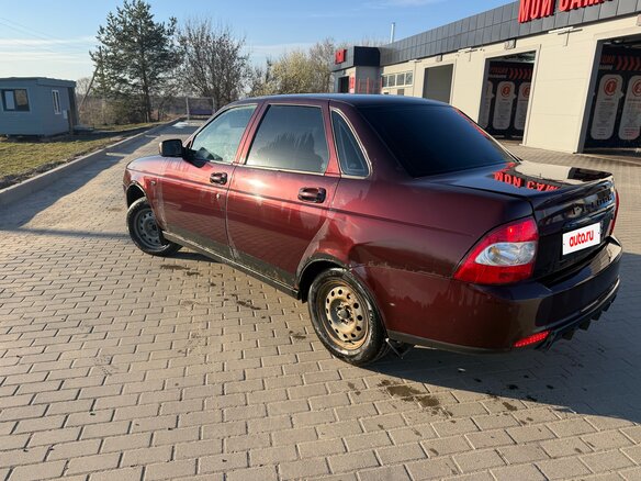 2010 Lada (ВАЗ) Priora I, пурпурный, 185000 рублей - вид 6