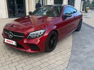 2018 Mercedes-Benz C-Класс 200 IV (W205) Рестайлинг, красный, 3750000 рублей, вид 3