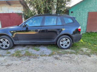 2004 BMW X3 25i I (E83), чёрный, 1050000 рублей, вид 4