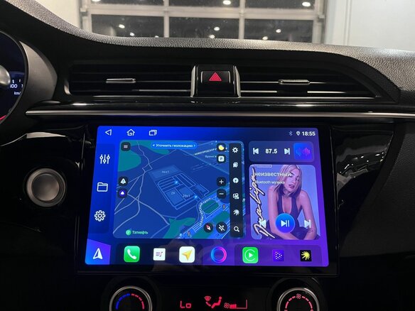 2018 Kia Rio IV, чёрный, 1095000 рублей - вид 13
