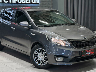 2017 Kia Rio III Рестайлинг, серый, 1257000 рублей, вид 5