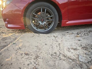 2007 Subaru Impreza WRX III, красный, 1000000 рублей, вид 5