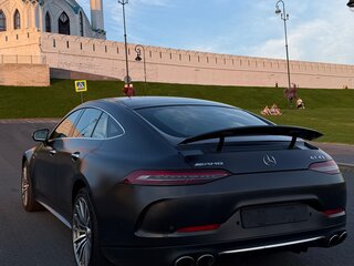 2021 Mercedes-Benz AMG GT 4-Door Coupe 43 I, чёрный, 6300000 рублей, вид 2