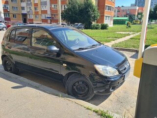 2010 Hyundai Getz I Рестайлинг, чёрный, 300000 рублей, вид 2