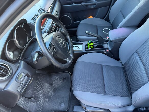 2008 Mazda 3 I (BK) Рестайлинг, чёрный - вид 11