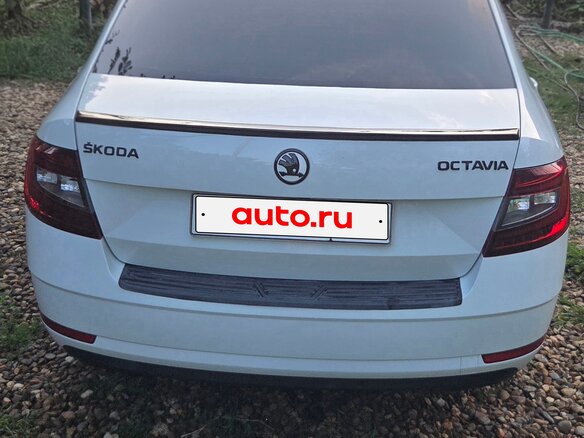 2017 Skoda Octavia III (A7) Рестайлинг, белый - вид 5