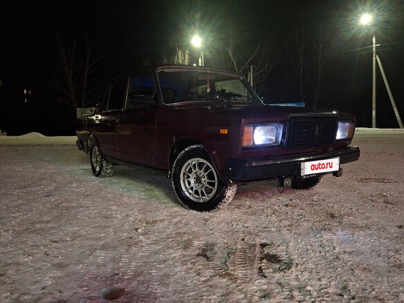 2005 Lada (ВАЗ) 2107, красный, 150000 рублей - вид 8