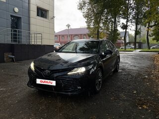 2019 Toyota Camry VIII (XV70), чёрный, 2600000 рублей, вид 1