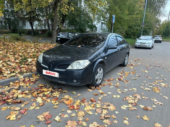 2004 Nissan Primera III (P12), чёрный, 270000 рублей