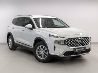 2021 Hyundai Santa Fe IV Рестайлинг, белый, 3400000 рублей, вид 3