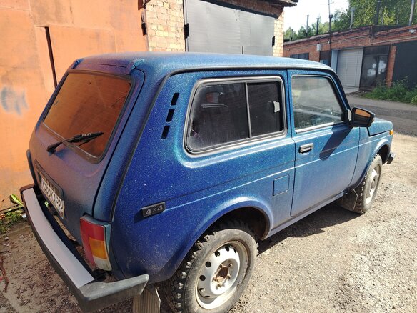 2000 Lada (ВАЗ) 2121 (4x4) I Рестайлинг, голубой, 299000 рублей - вид 1