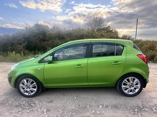 2012 Opel Corsa D Рестайлинг II, зелёный, 600000 рублей, вид 4