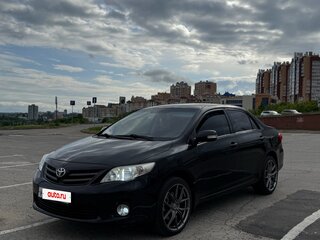 2012 Toyota Corolla X (E140, E150) Рестайлинг, чёрный, 800000 рублей, вид 1