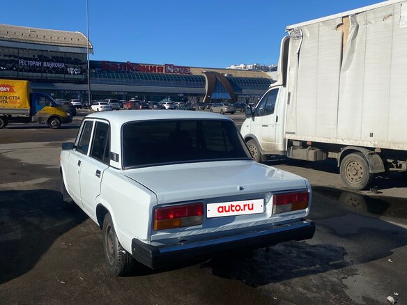 2007 Lada (ВАЗ) 2107, белый, 100000 рублей - вид 10
